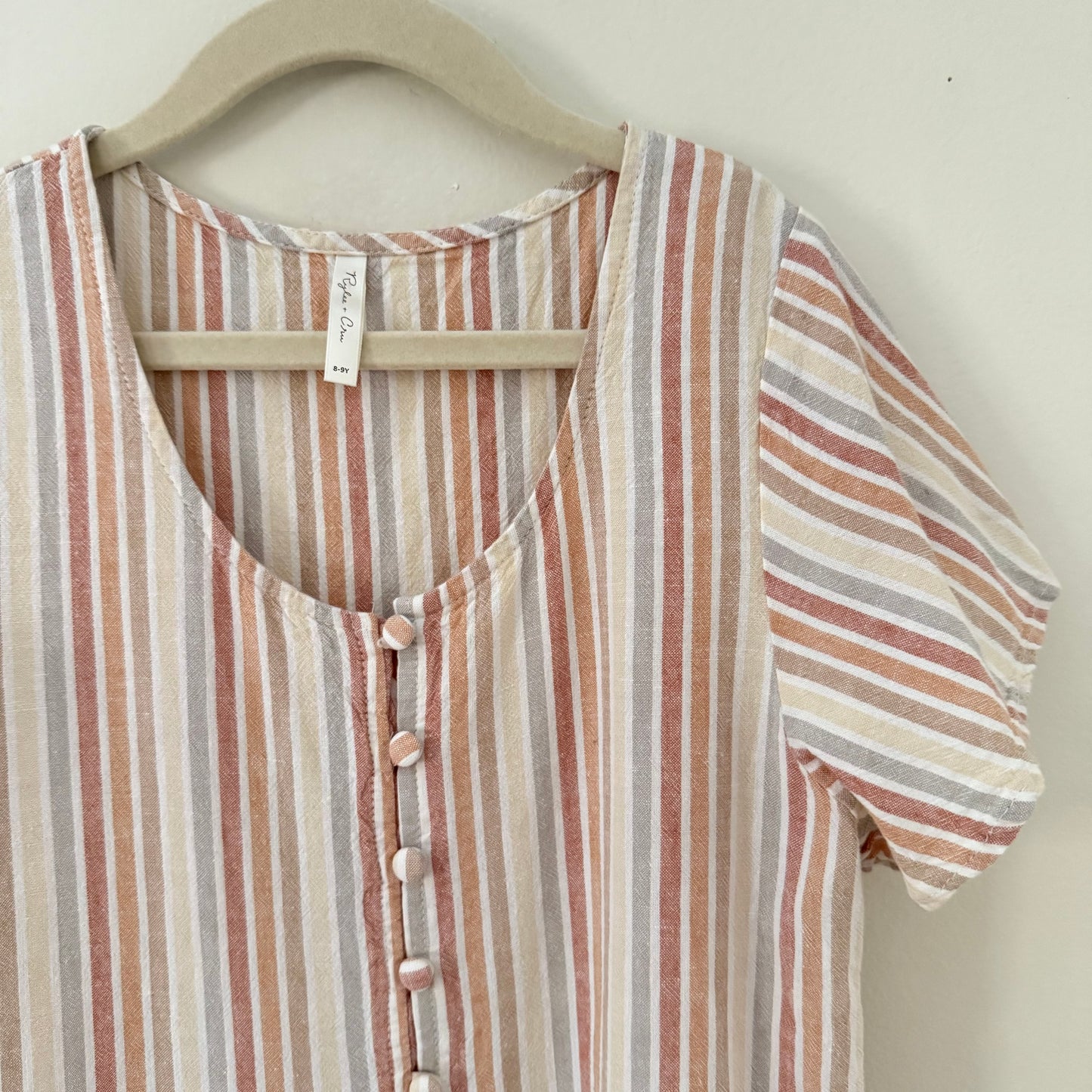 | Rylee + Cru Multi Striped Dolly Dress