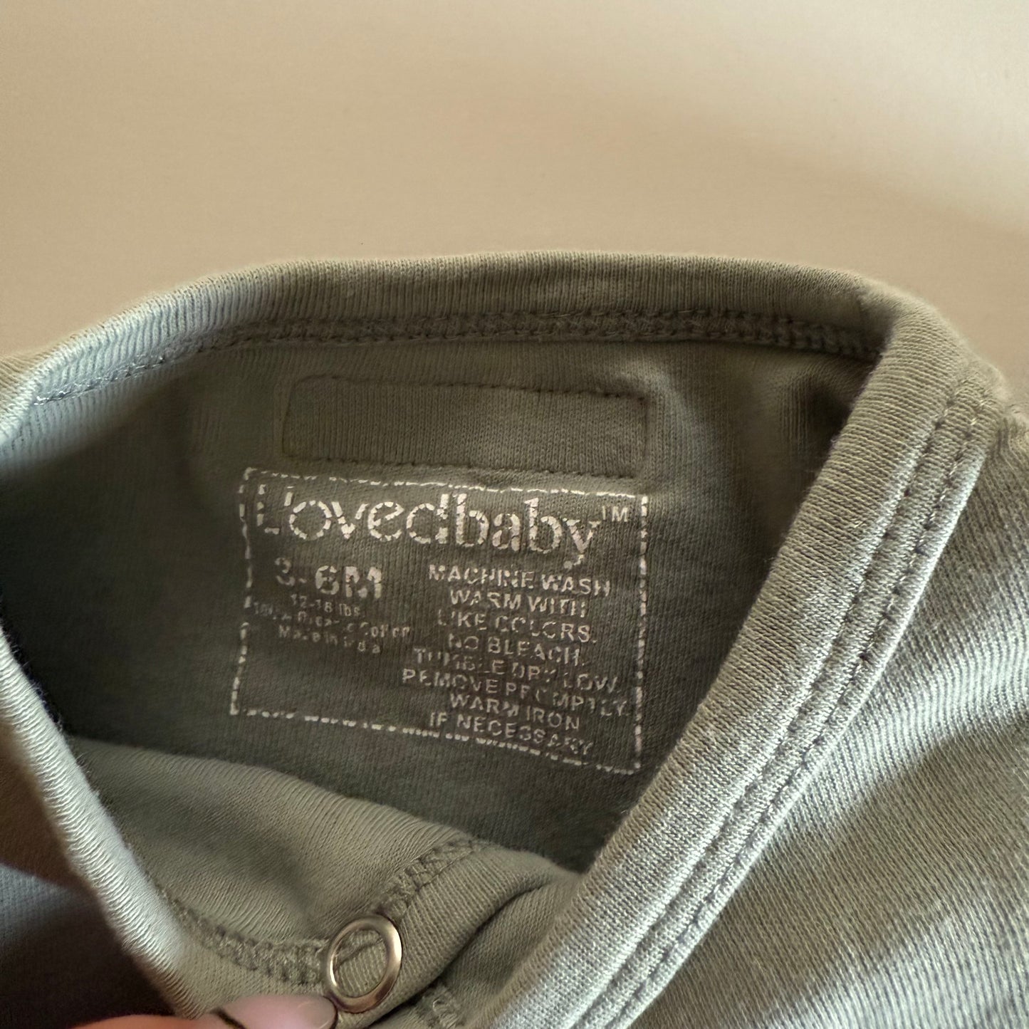 Size 3-6 months | L’oved Baby kimono onesie