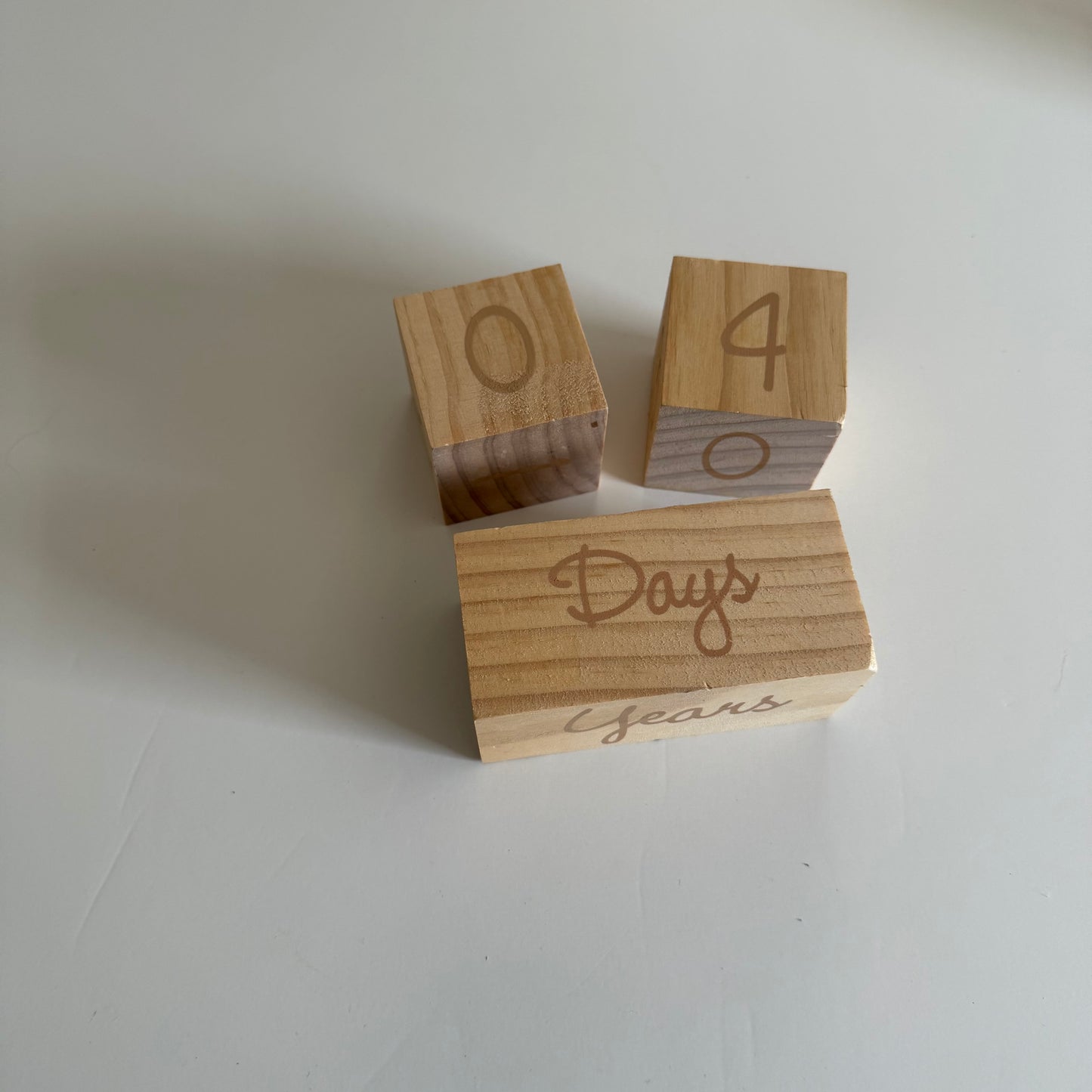 Wooden Milestone Blocks