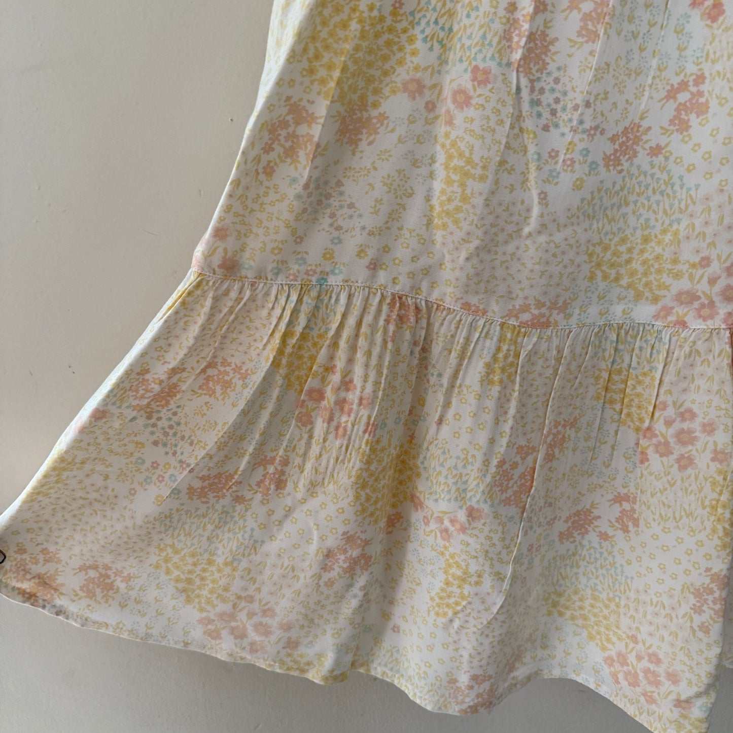 Size 10/12 | Floral puff sleeve dress