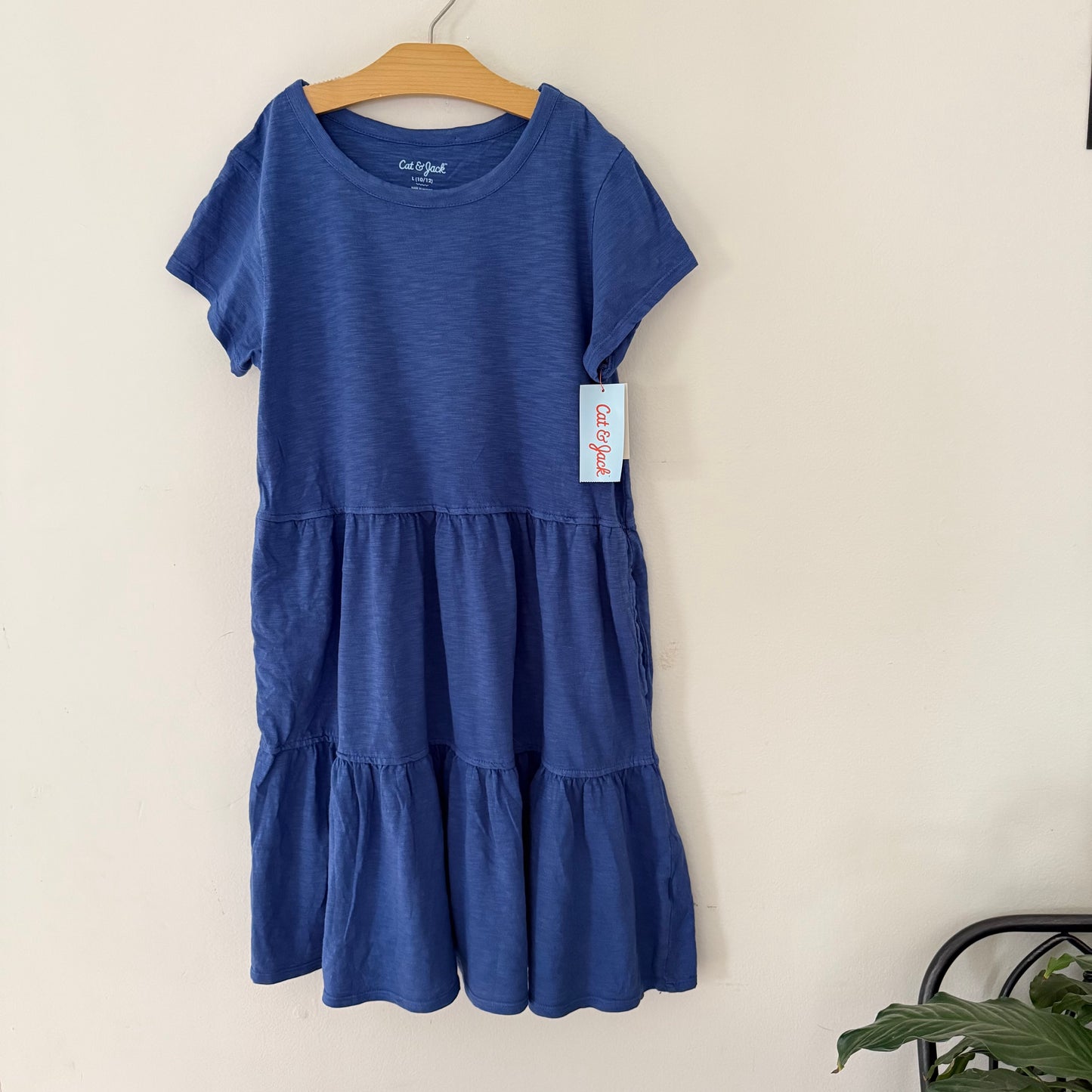 Size 10/12 | NWT Cat & Jack tiered pocket dress