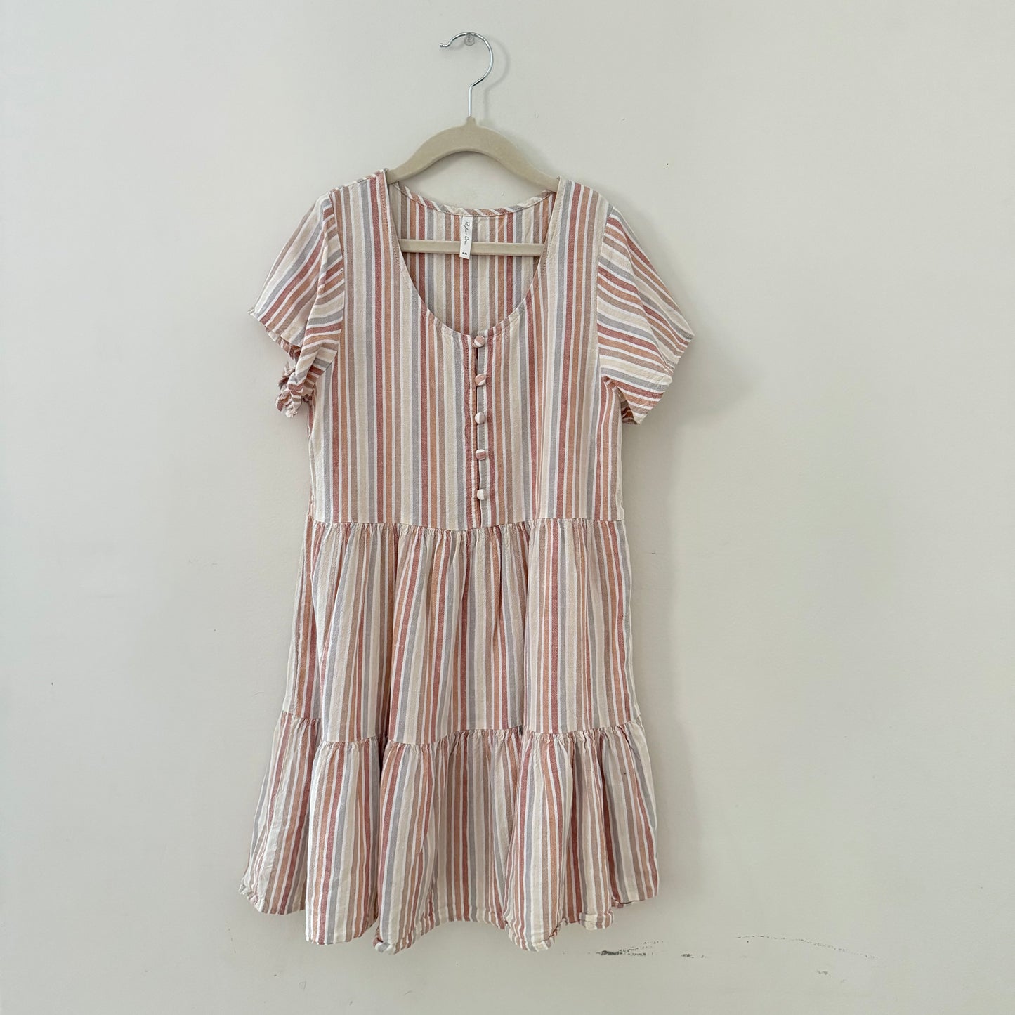 | Rylee + Cru Multi Striped Dolly Dress
