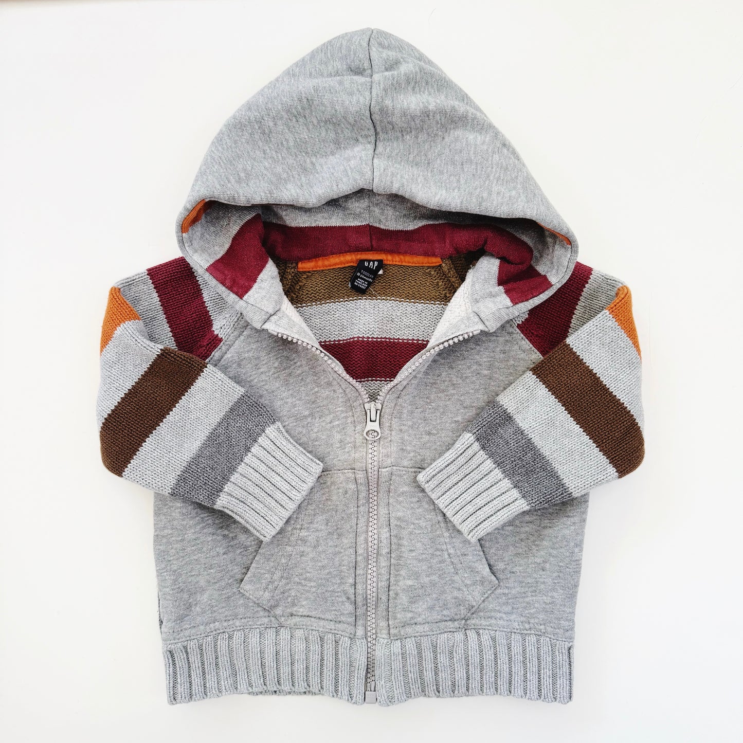 Size 18-24 months | BabyGap knit hooded zip up