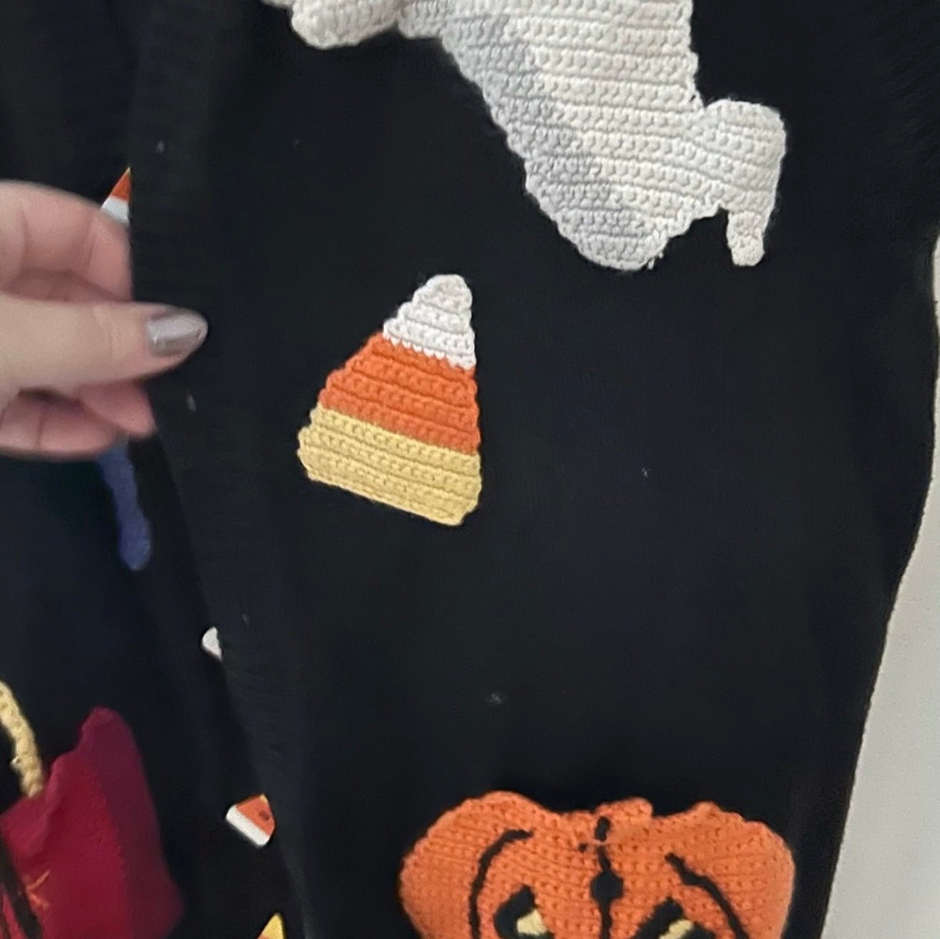 Size Large | Vintage Eagle’s Eye Halloween Themed Sweater Vest