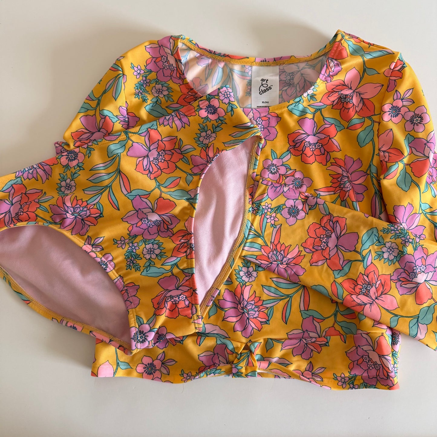 Size 14 | Long sleeve swimsuit