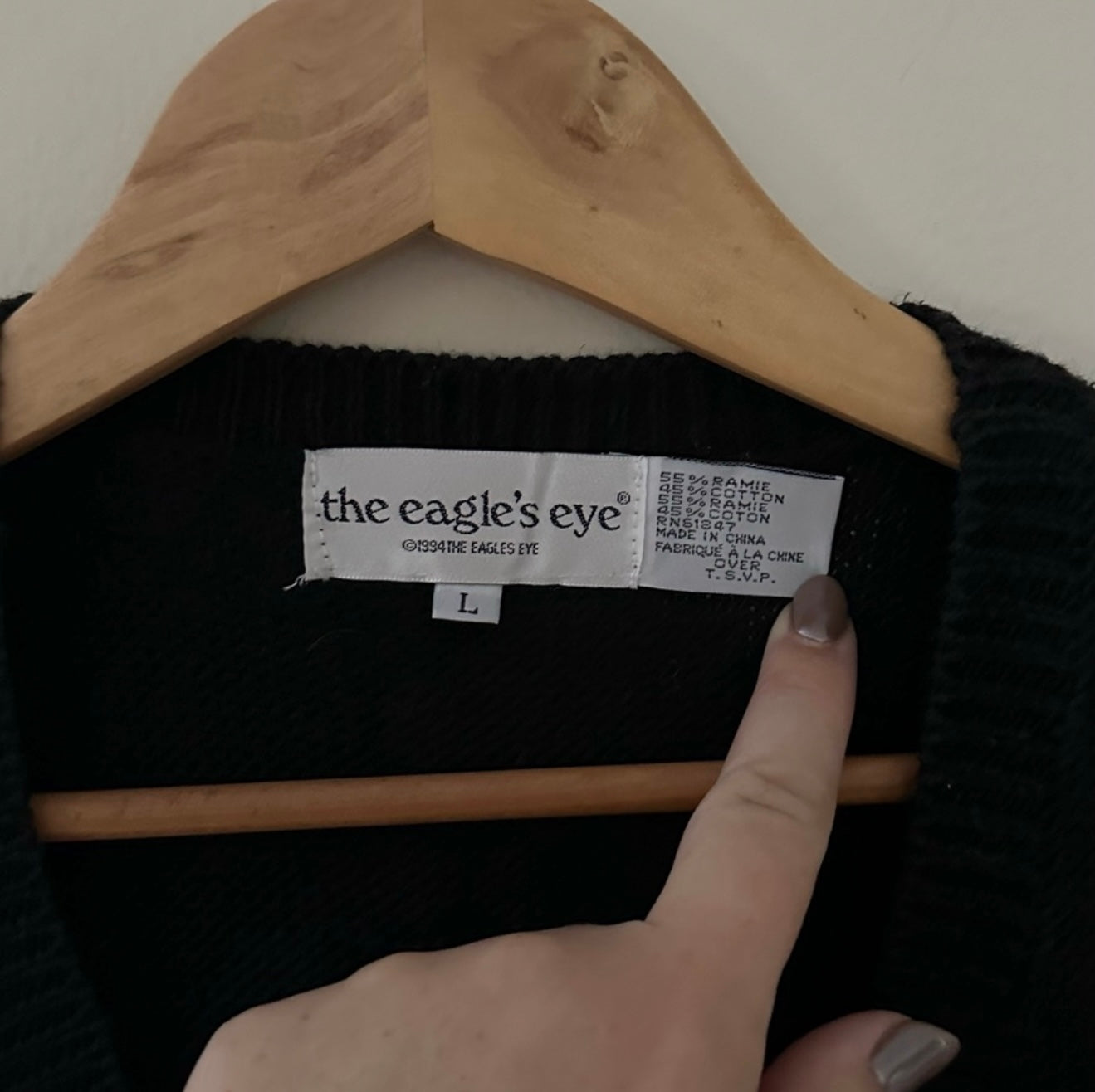 Size Large | Vintage Eagle’s Eye Halloween Themed Sweater Vest