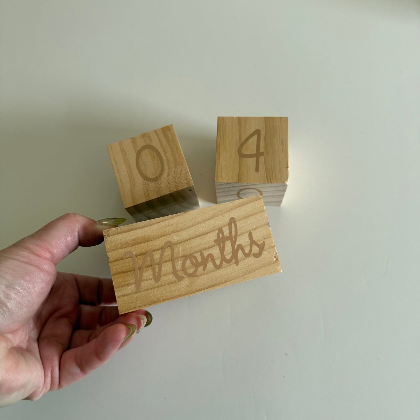 Wooden Milestone Blocks