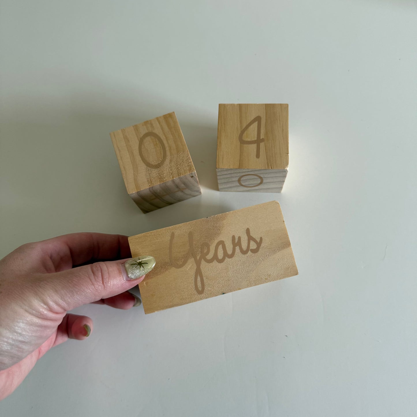 Wooden Milestone Blocks