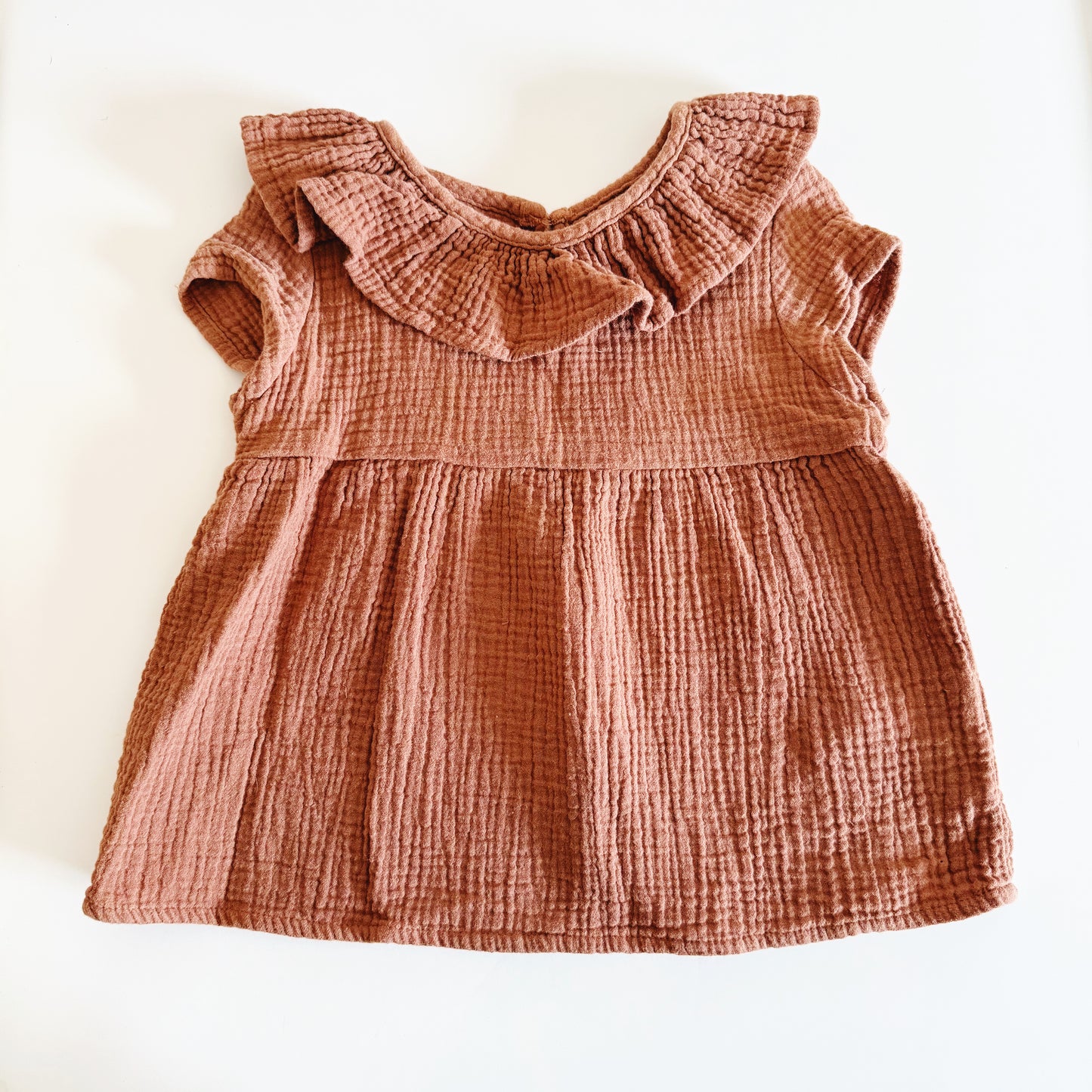 Size 6 | Gauzy ruffle detail top