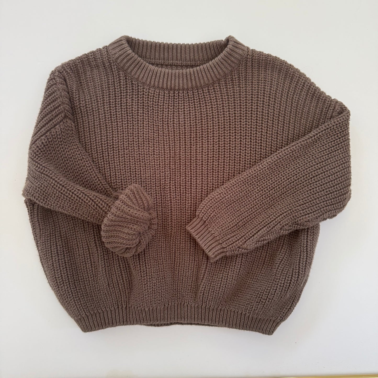 Size 12-18 months | Gender Neutral Olive Green Boutique sweater