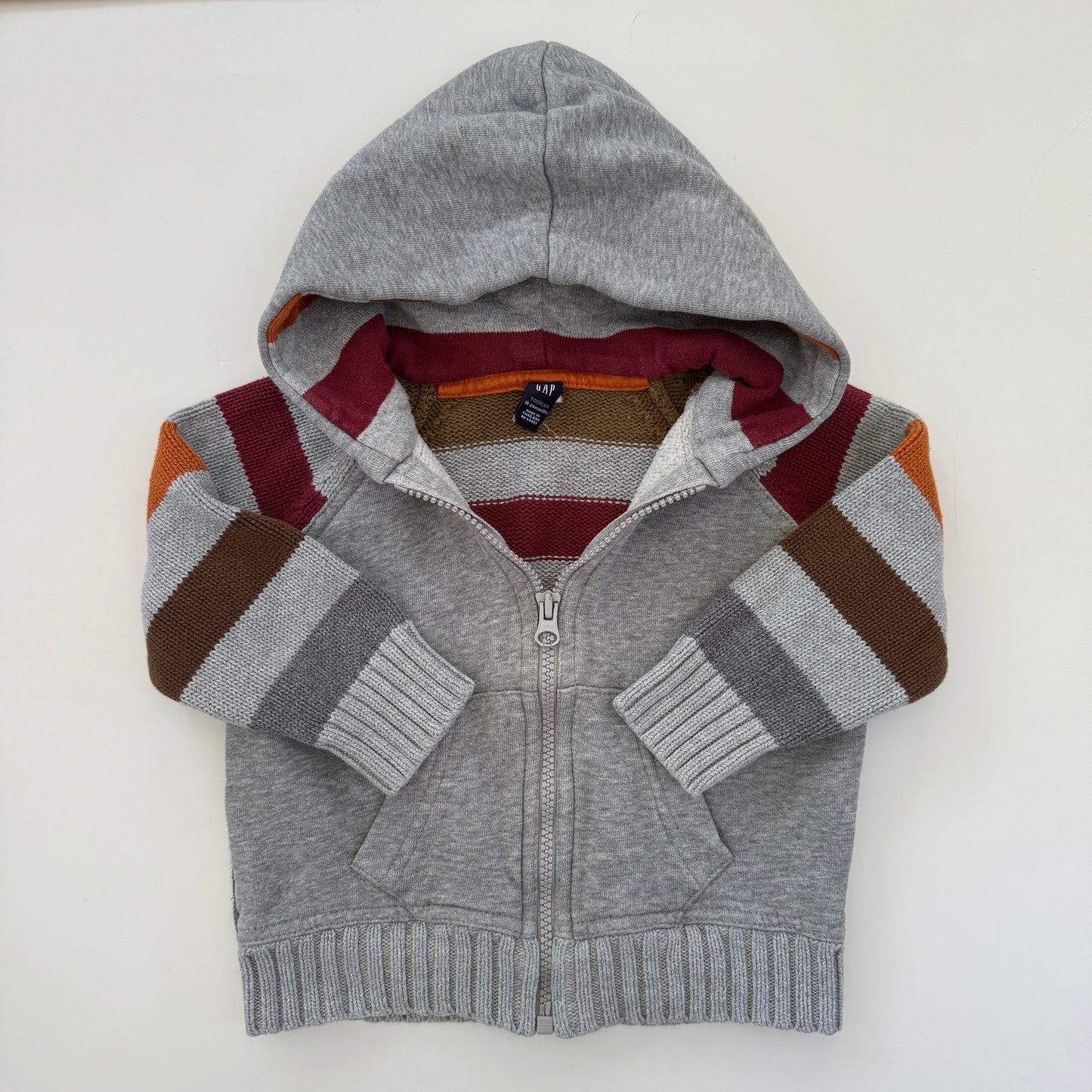 Size 18-24 months | BabyGap knit hooded zip up