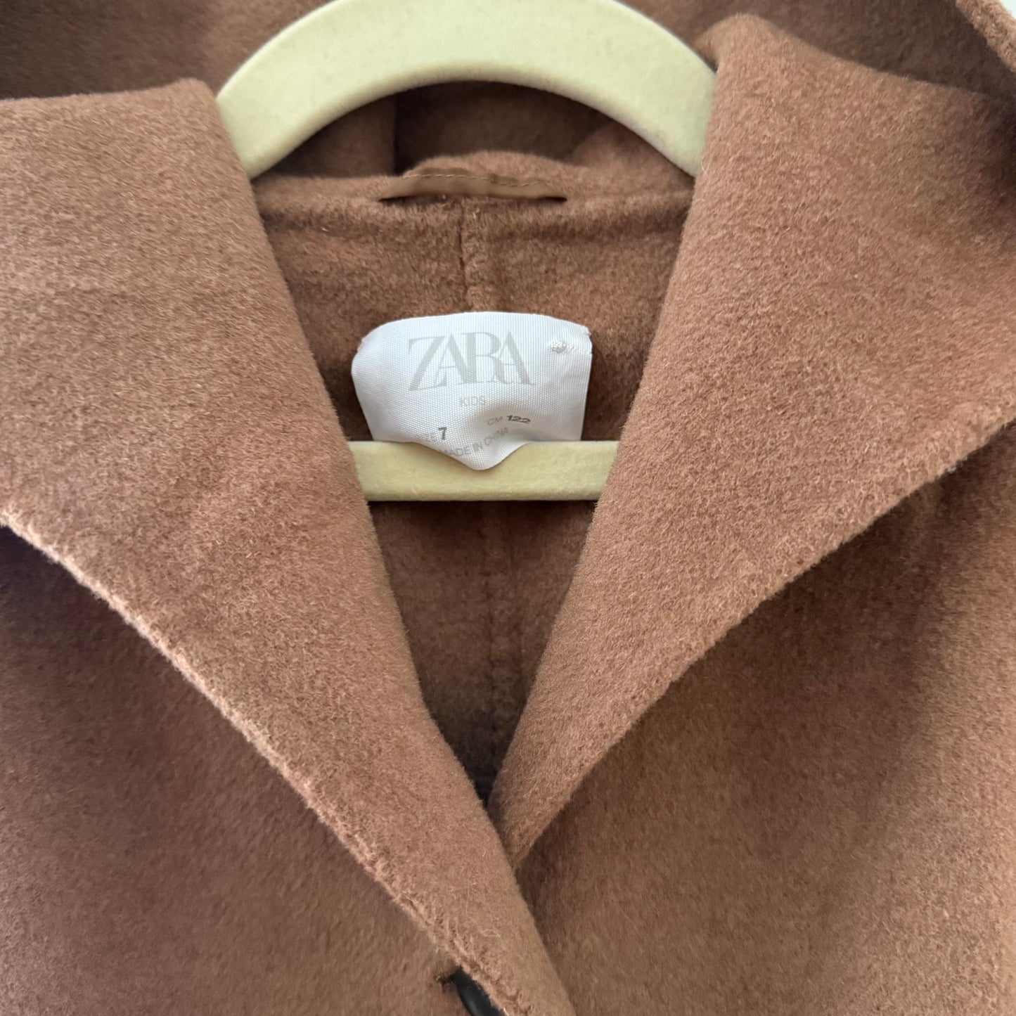 Size 7 | Zara hooded coat