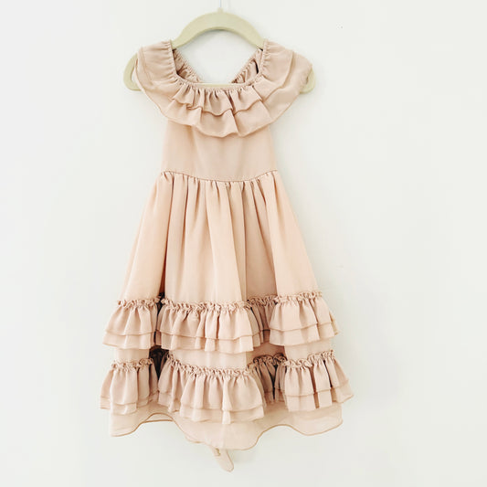 Size 18-24 months | Bailey’s Blossom Nellie ruffle maxi dress