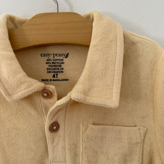 Size 4T | NWT Terry cloth collared shirt