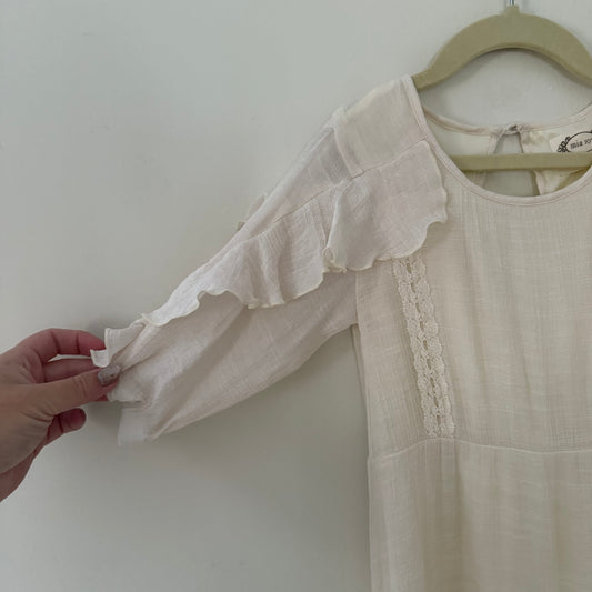 Size 7 | Joyfolie Mia Joy cream dress