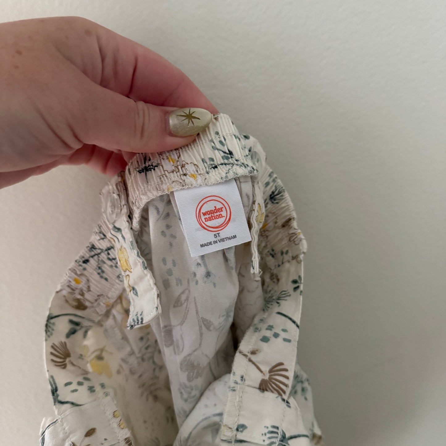 Size 5 | Floral pinafore
