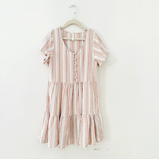 | Rylee + Cru Multi Striped Dolly Dress