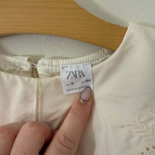 Size 9 | Zara lace peterpan collar pullover