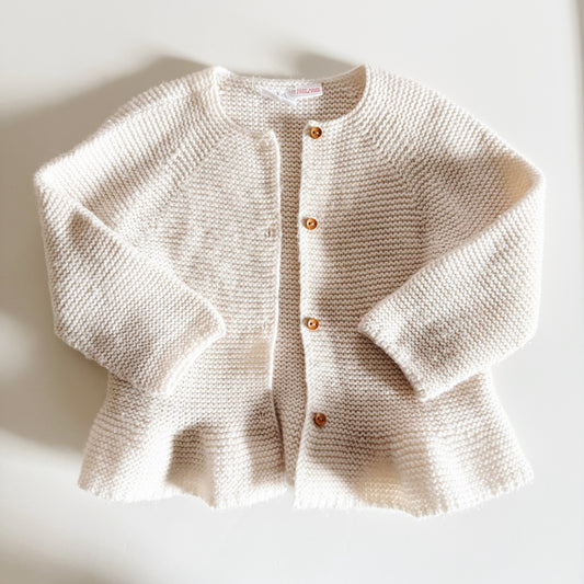 Size 12-18 months | Knit peplum sweater