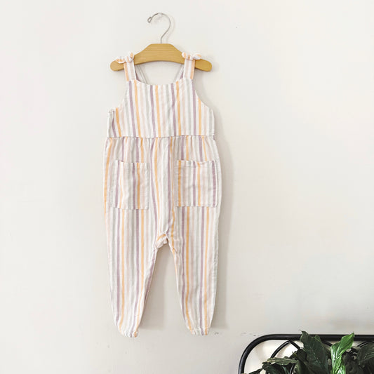 Size 2T | Gauzy striped romper