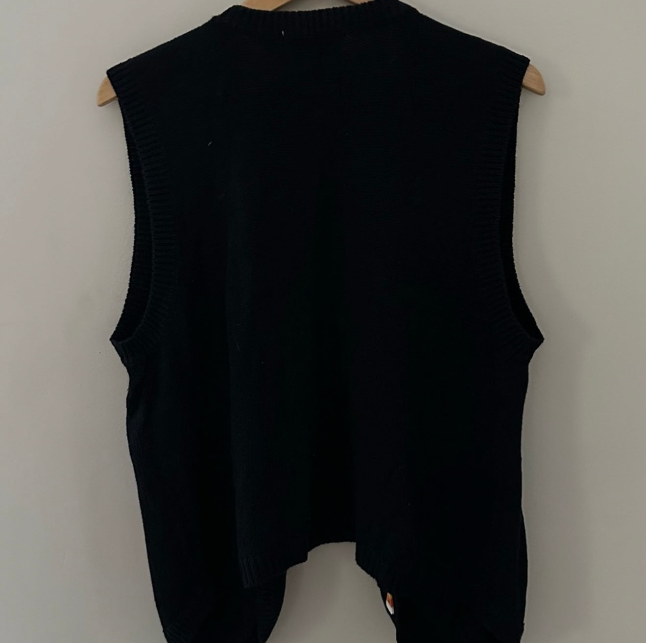 Size Large | Vintage Eagle’s Eye Halloween Themed Sweater Vest