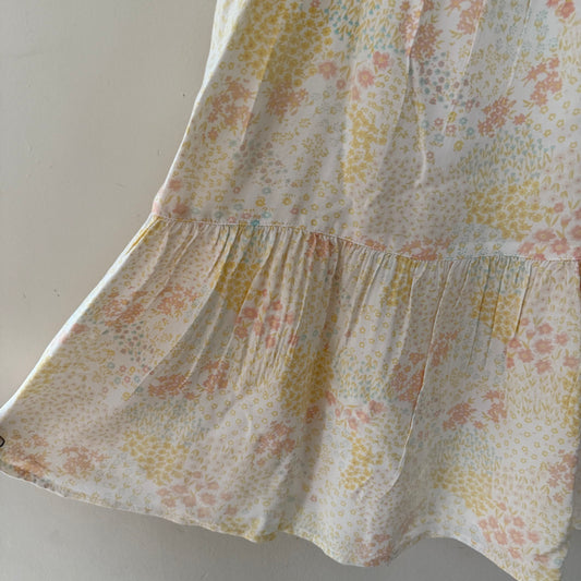 Size 10/12 | Floral puff sleeve dress