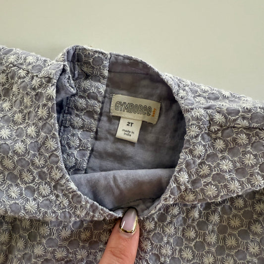 Size 2T | Embroidered Top