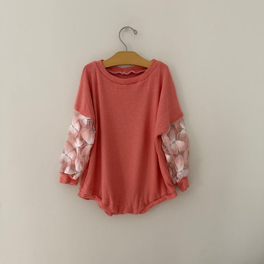 Size 2T | Mesh sleeve bubblesuit