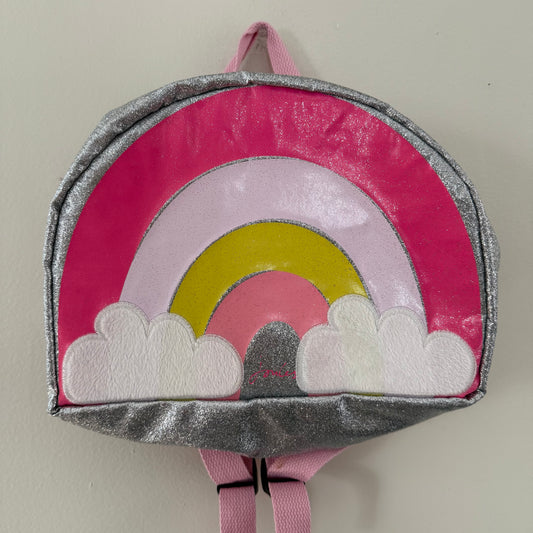 Joules Glitter Rainbow backpack