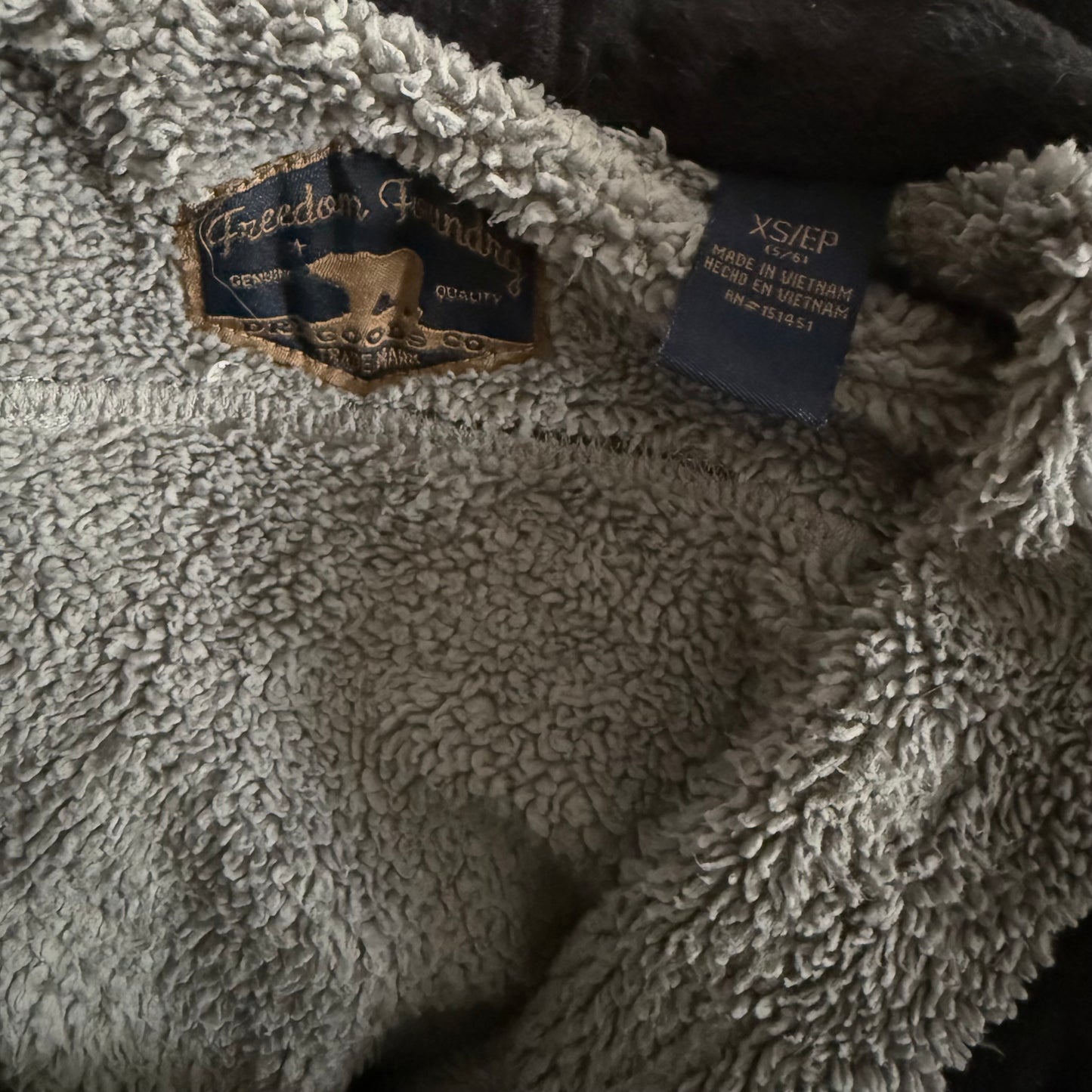 Size 5/6 | Sherpa lined plaid shacket