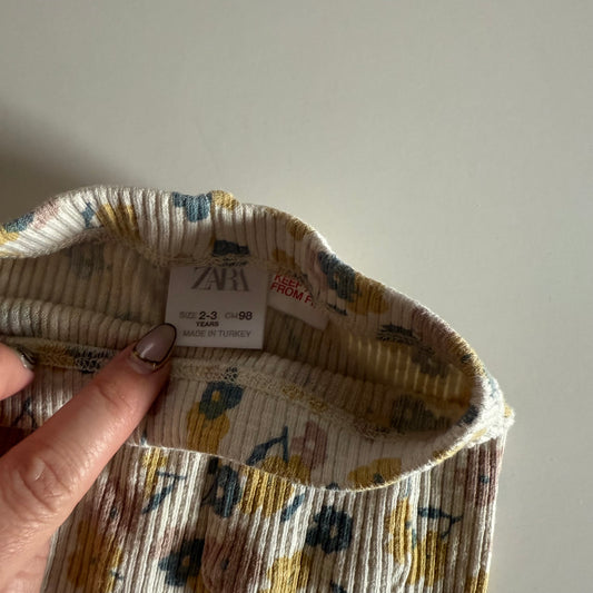 Size 2/3 | Zara floral leggings