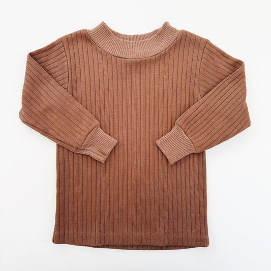 Size 3T | Vintage three dots ribbed long sleeve