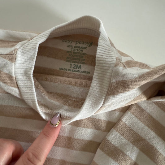 Size 12 months | Neutral sweat suit set