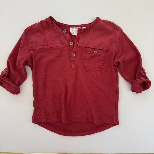 Zara boys three button henley