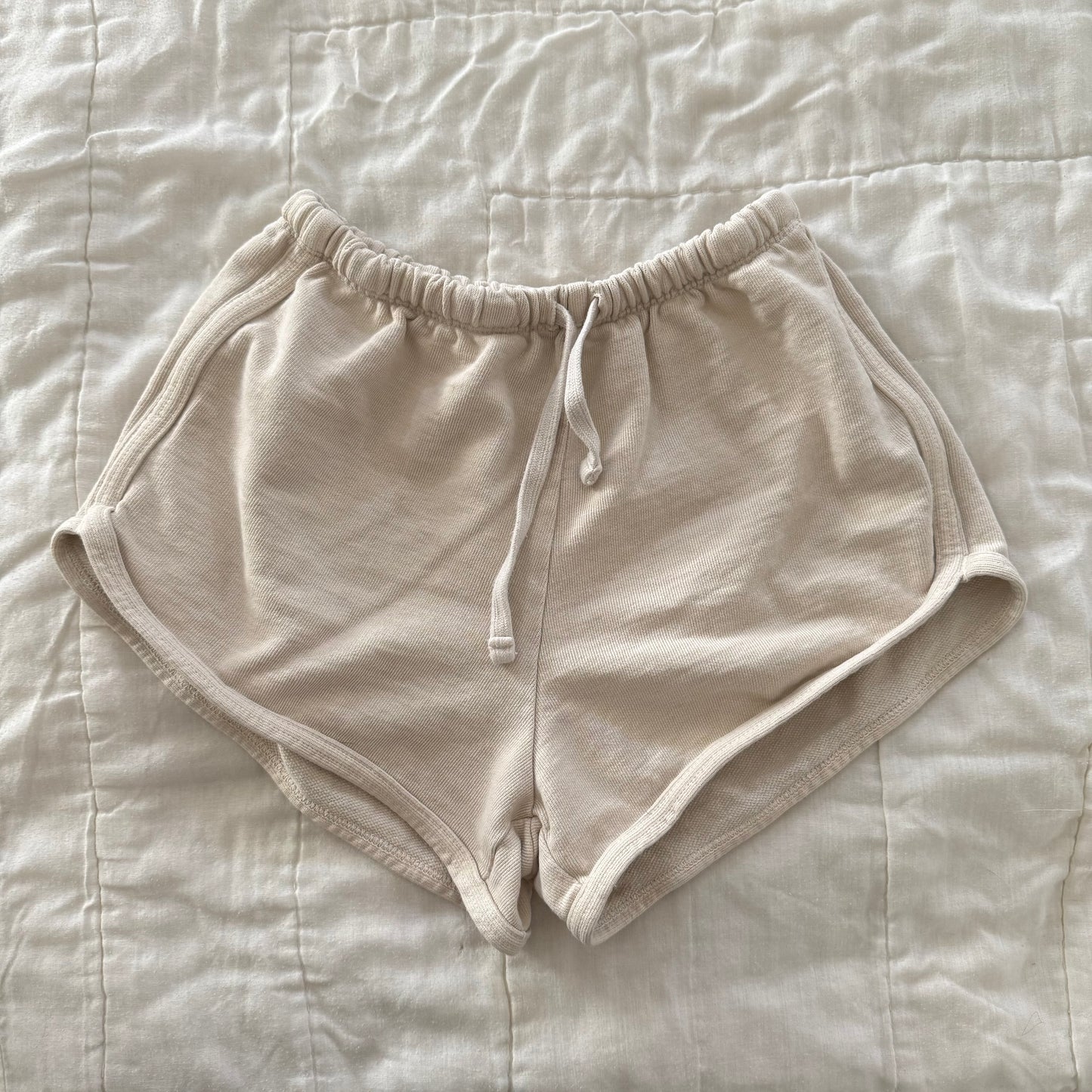 Tagged size xs | Cream track shorts