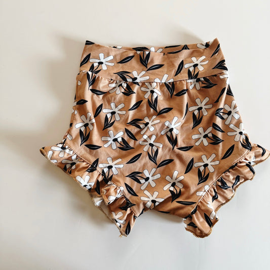 Size 18-24 months | Floral ruffle bloomer shorts