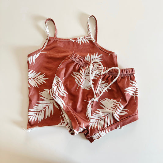 Size 18/24+ | Rust leaf set
