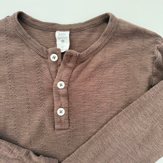 Size 4T | Kate Quinn pointelle long sleeve