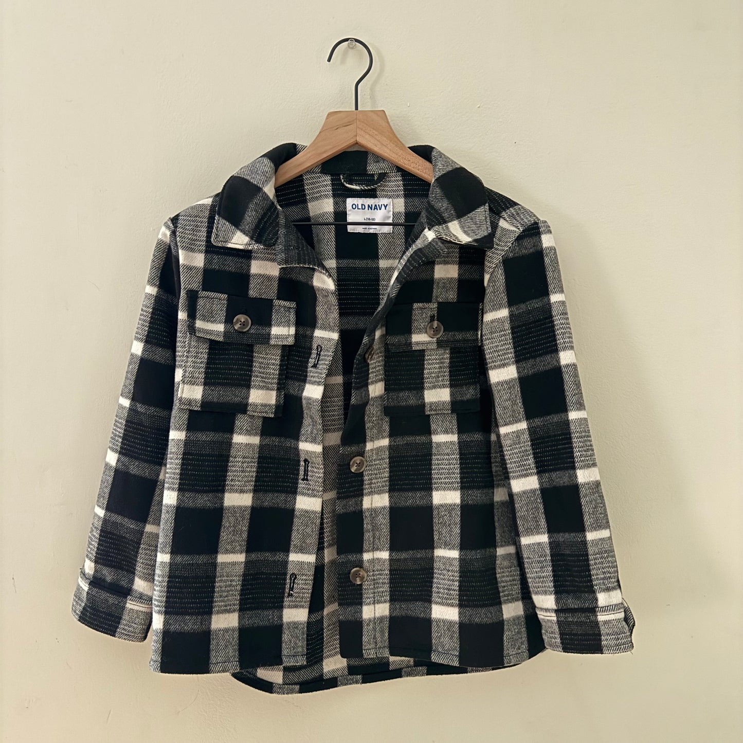 Size 10/12 | Old Navy plaid shacket