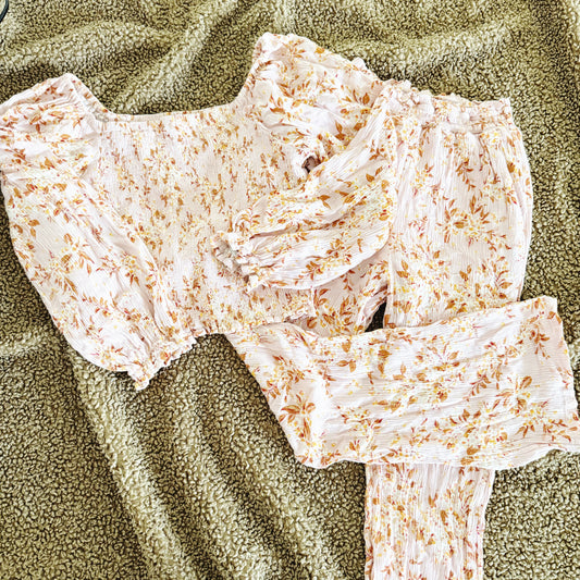 Size 14 | Smocked floral set