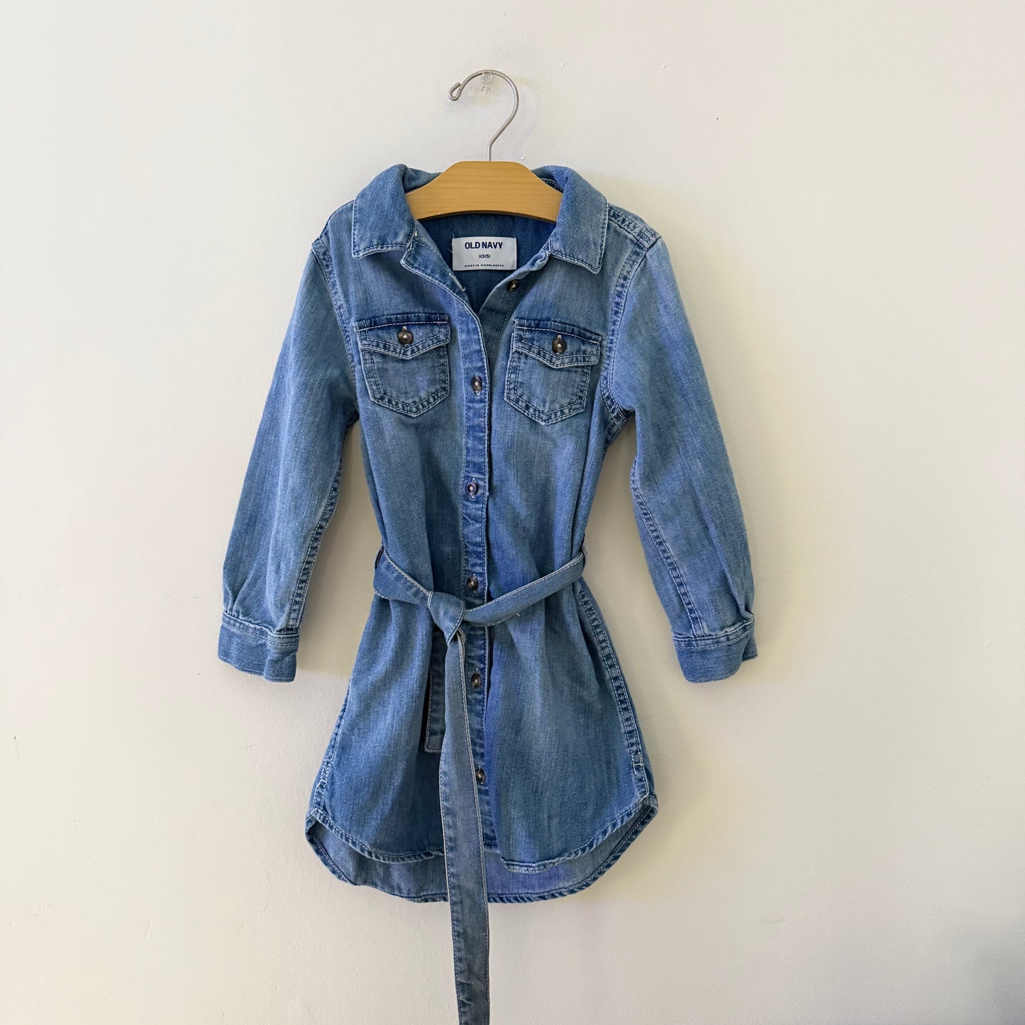Size 5 | Denim shirt dress