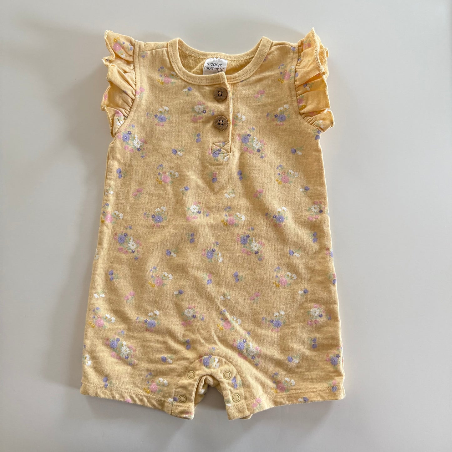 Size 6-9 months | Floral one piece