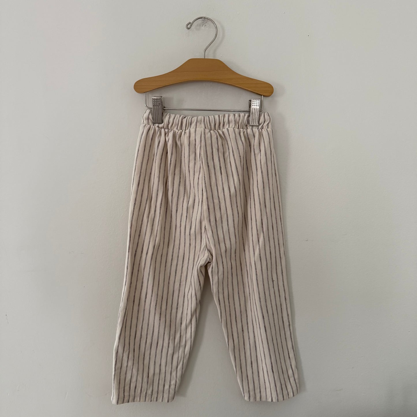 Size 4/5 | Zara drawstring pinstripe pants