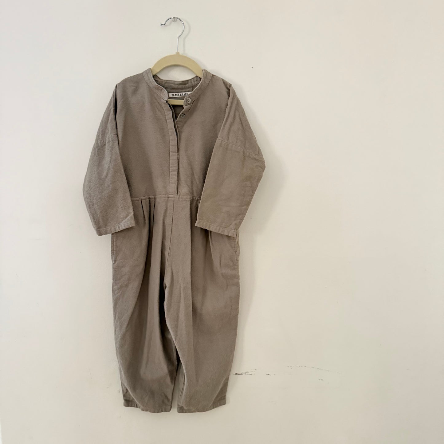 Size 5/6 | Black Crane Neutral Jumpsuit