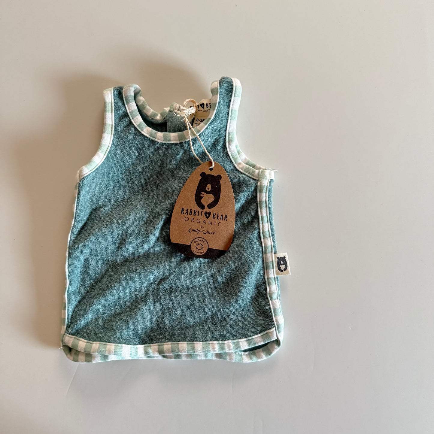 Size 0-3 months | NWT Terry cloth tank