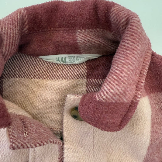 Size 4T | H&M Plaid Shacket
