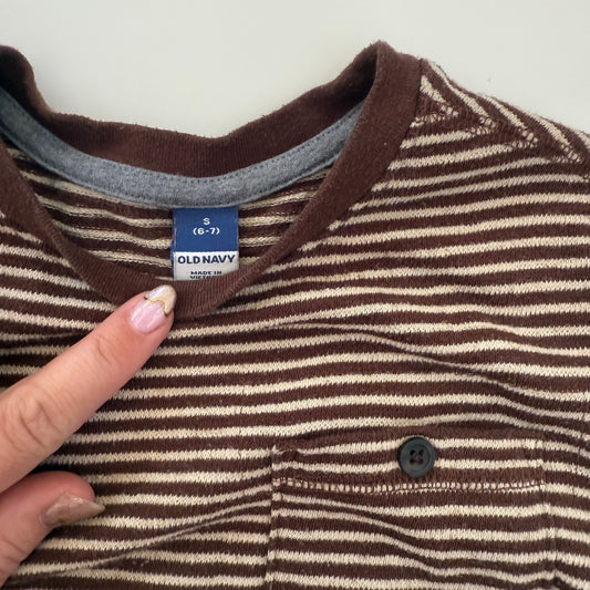Size 6/7 | Old Navy slub knit boys tee