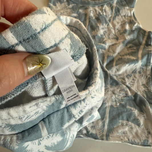 Size 4T | Palm tree set