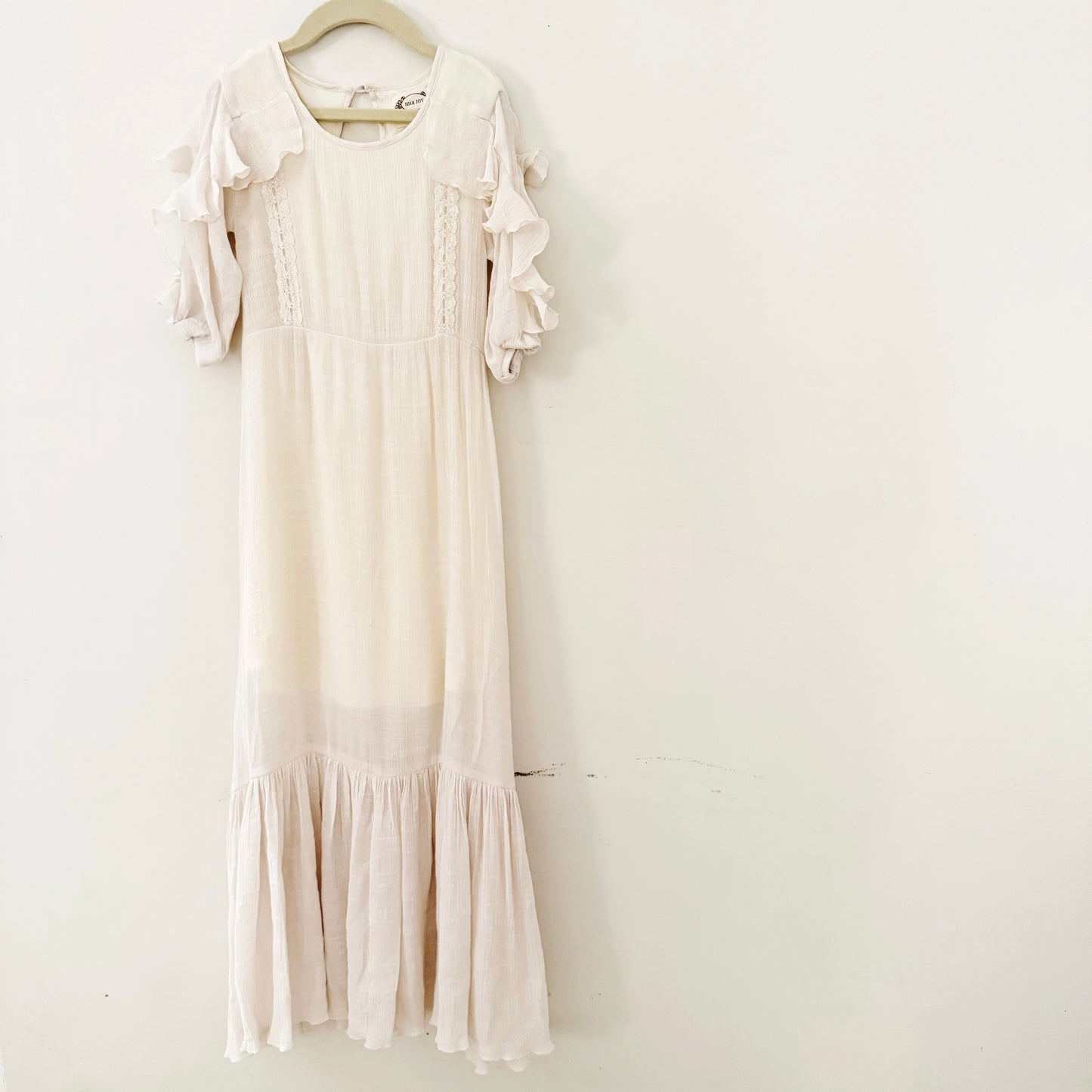 Size 7 | Joyfolie Mia Joy cream dress