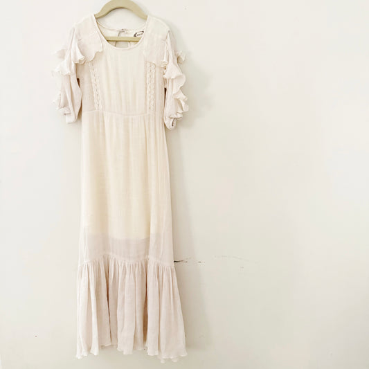 Size 7 | Joyfolie Mia Joy cream dress